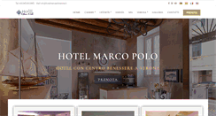 Desktop Screenshot of hotelmarcopoloverona.it